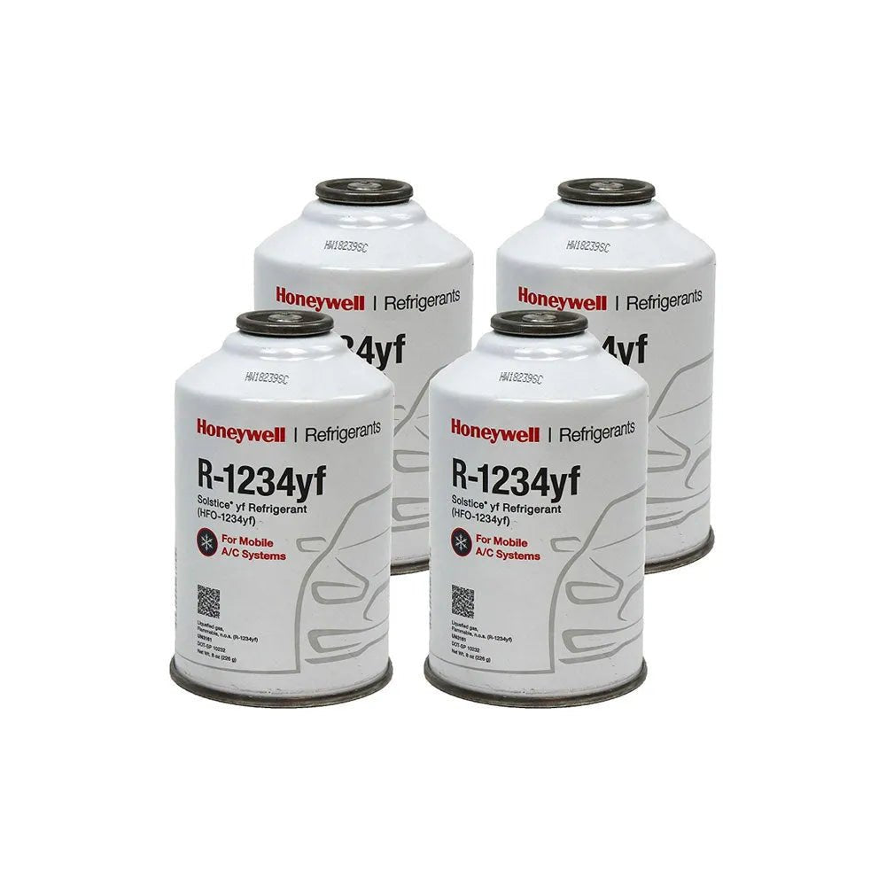 R-1234YF Refrigerant 8 oz. (4 Cans)