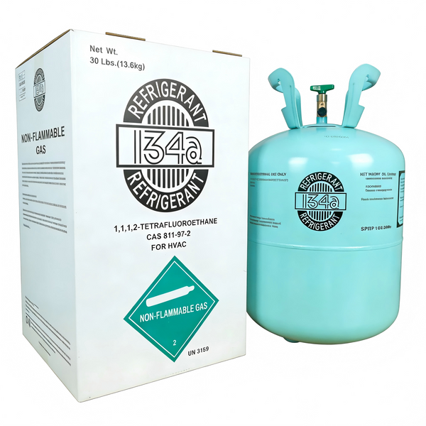 R-134a 30 lbs Refrigerant 100% Virgin New Factory Sealed Cylinder