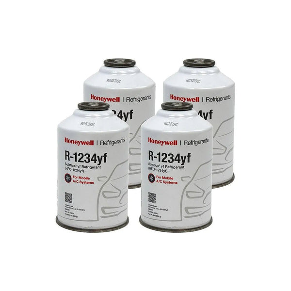 R-1234YF Refrigerant 8 oz. (4 Cans)